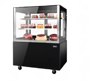 Vitrine droite de prsentation pour ptisserie 320L ATOSA